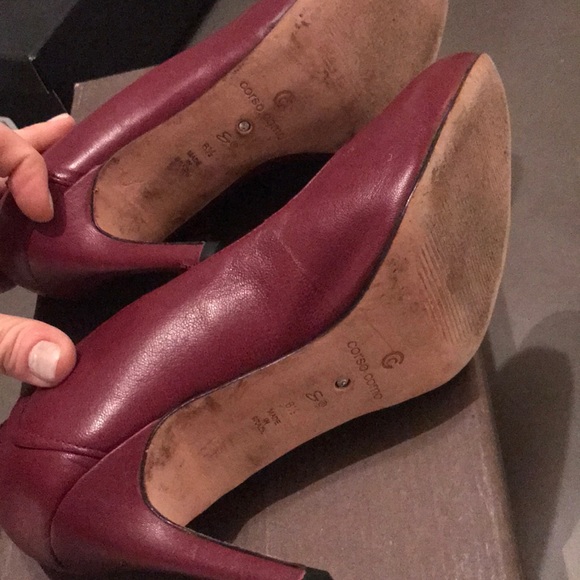 Red Corso Como Pumps - Picture 5 of 6
